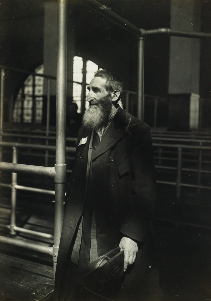 LEWIS W. HINE (1874-1940) Patriarch at Ellis Island.